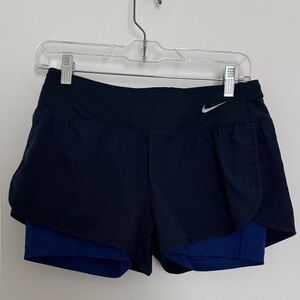 Nike Women's Blue Athletic Shorts